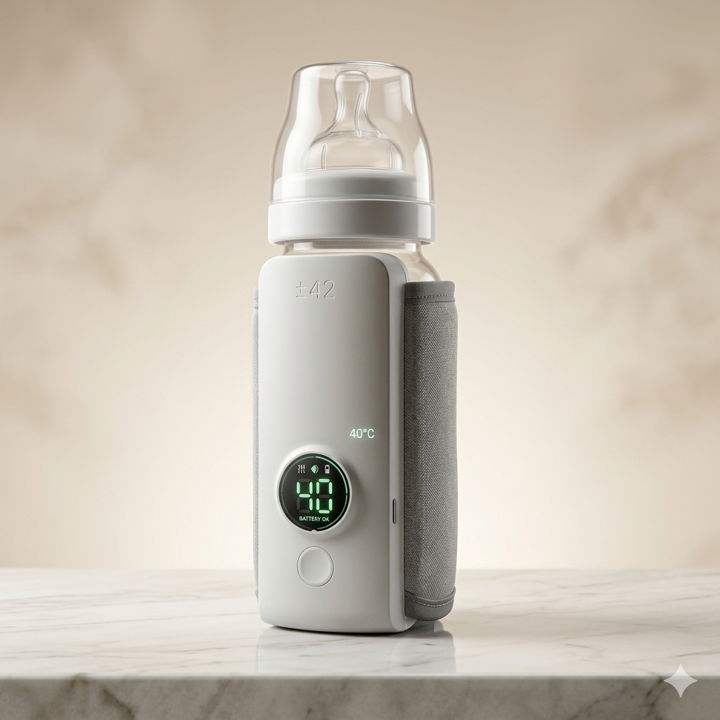Travel Baby Bottle Warmer | Keeps Milk Warm Up to 5 Hours | Mom Beast